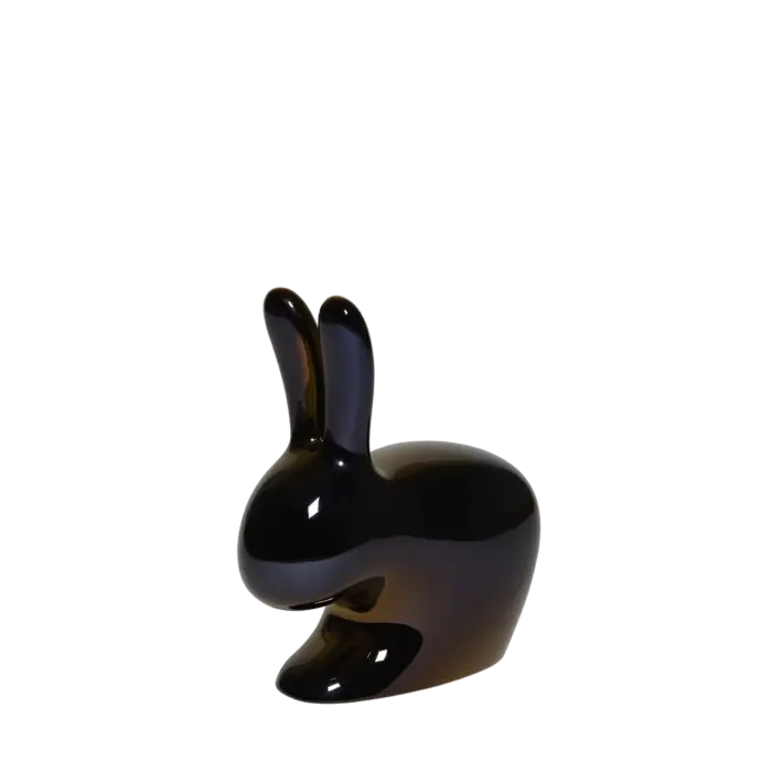 Sedia qeeboo Rabbit Baby Metal Finish - immagine 2